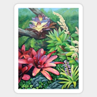 Bromeliacious Sticker